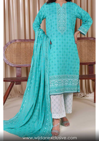 Designer Printed Cotton Lawn Collection'25 D-207