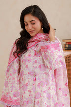 Zellbury Unstitched 3pc Lawn Vol-02 Collection - 2026 (WUS-26X-0561)