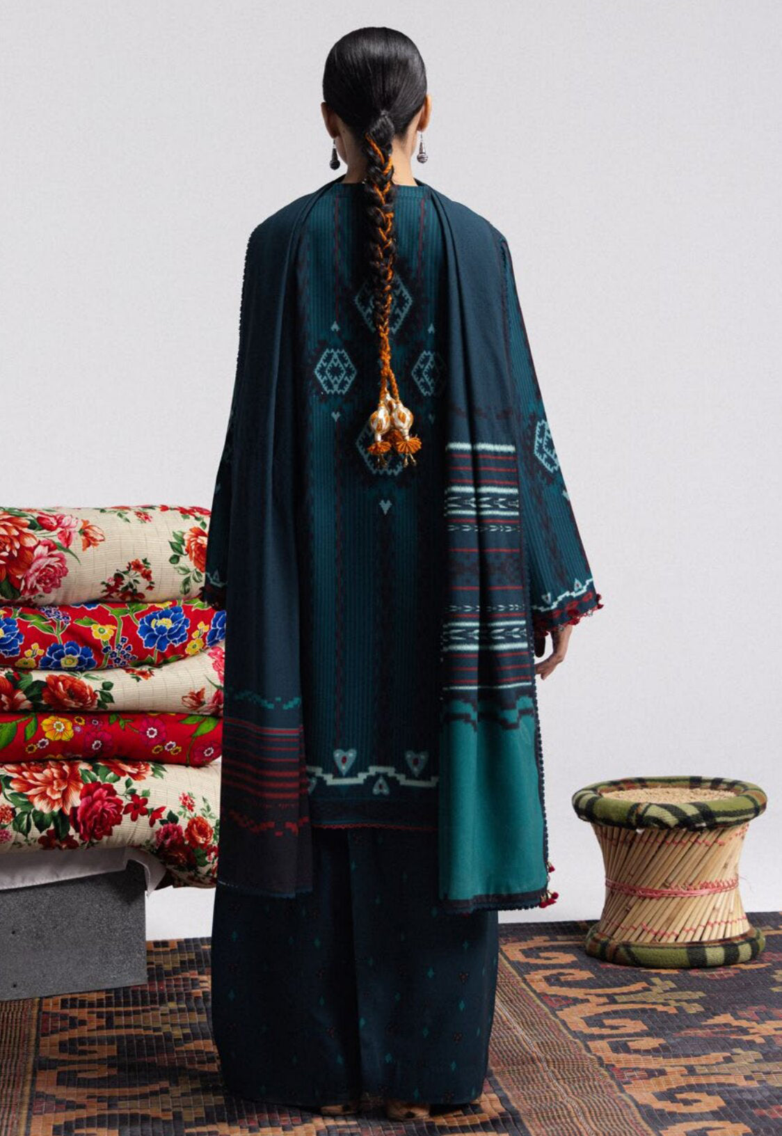 Coco Print's Unstitched Linen Collection - 2026 (D-10B)