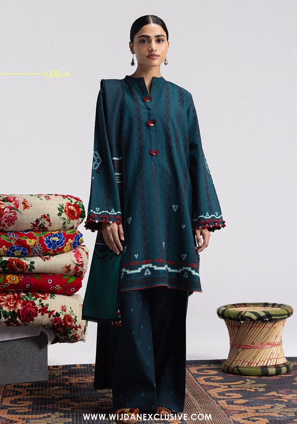 Coco Print's Unstitched Linen Collection - 2026 (D-10B)