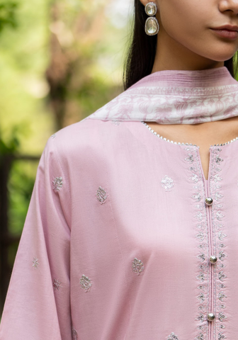 Rua by Casual Lite | Stitched Pre Fall Linen Drop-II Collection - 2025 (BLUSH POEM)