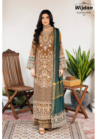 Sitarah Luxury Chiffon Collection'24 by Imrozia Serene I-210 Tabaan