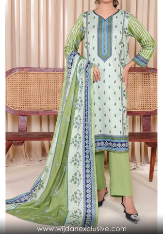 Designer Printed Cotton Lawn Collection'25 D-211