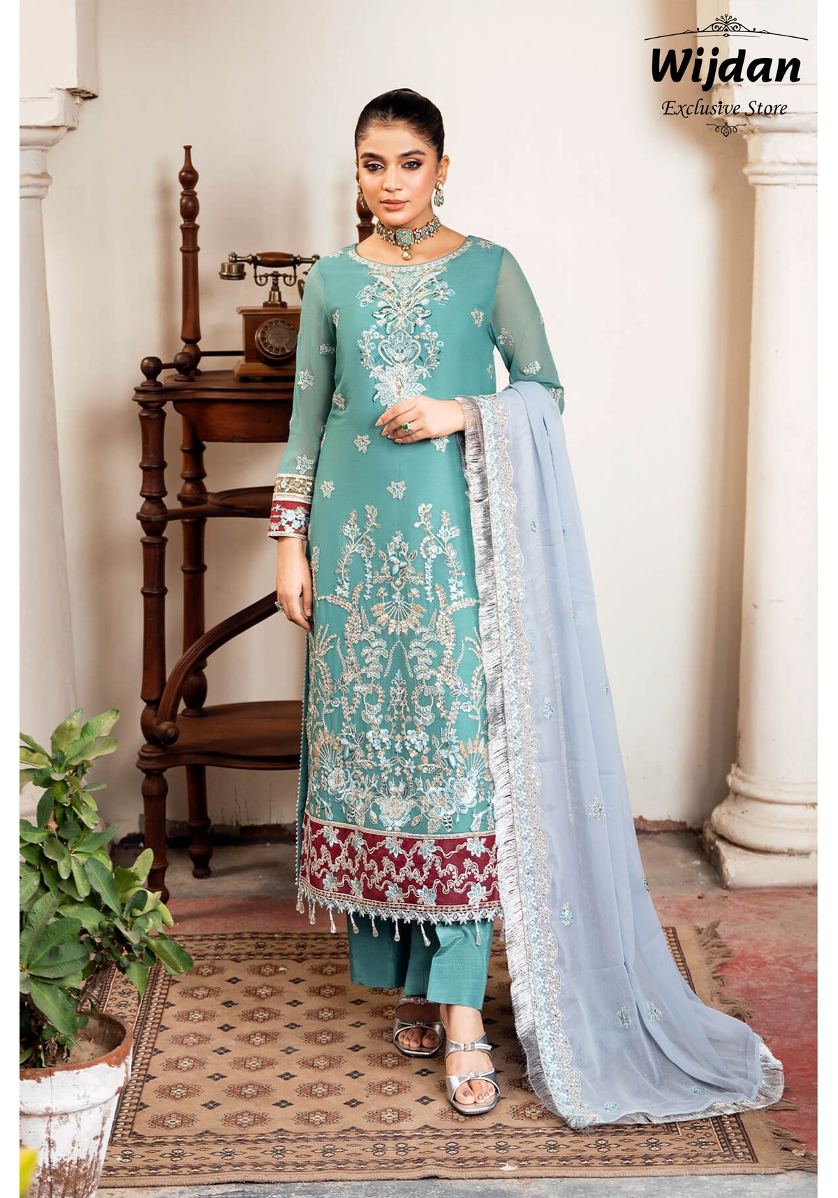 Sitarah Luxury Chiffon Collection'24 by Imrozia Serene I-211 Nikhat