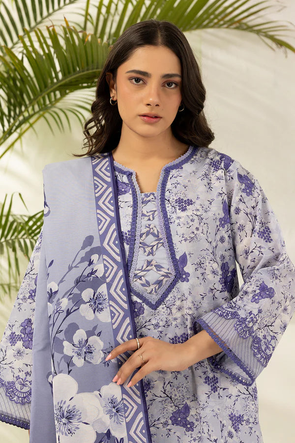Zellbury Unstitched 3pc Lawn Vol-02 Collection - 2026 (WUS-26X-0442)