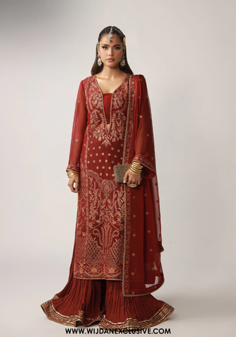 Layaan by Asim Jofa | Unstitched Festive Formal Collection - 2025 AJULO-11