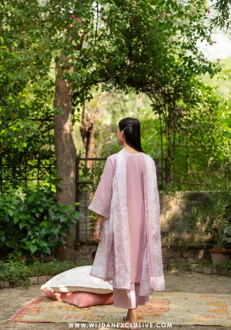 Rua by Casual Lite | Stitched Pre Fall Linen Drop-II Collection - 2025 (BLUSH POEM)