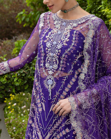 Mushq Unstitched Inception Hemline Wedding - 2025 (UNTAMED HEART)
