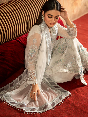 Zarqon by Zebtan | Unstitched Luxury Essential Collection - 2025 ZQ-04