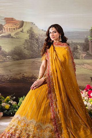 Dastaan by Neeshay | Unstitched Luxury Chiffon Collection - 2025 (ZARAFSHAAN)