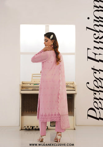 Arzu by Wijdan | Unstitched Chikankari Breeze Cotton Winter Collection - 2025 D-03