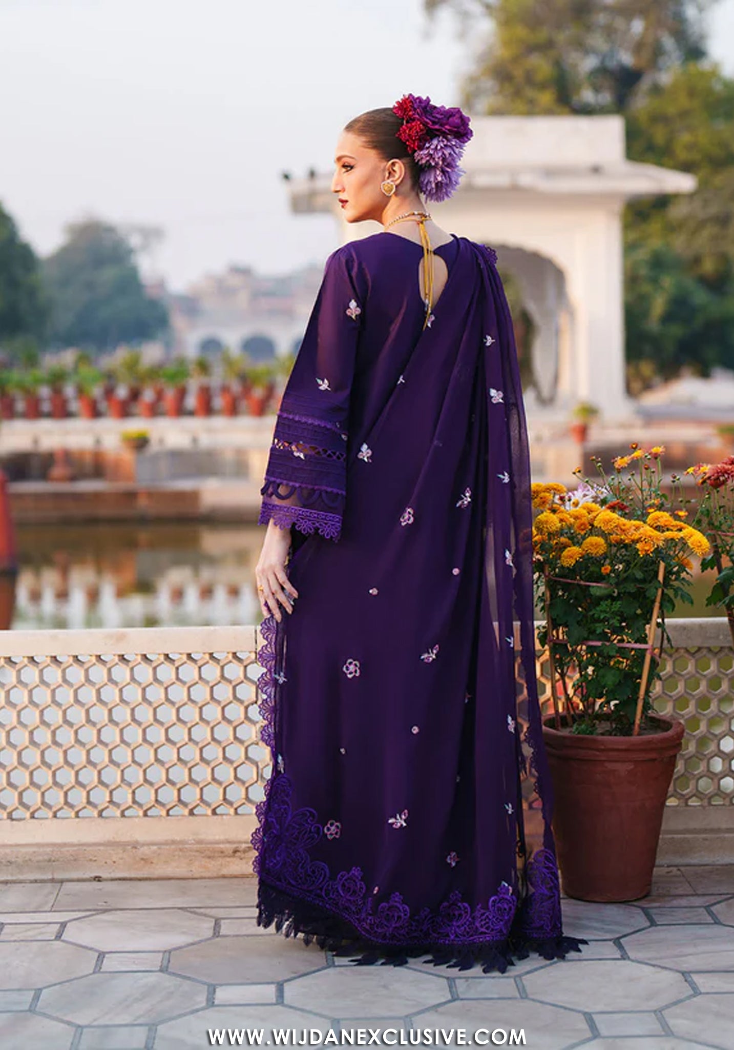 Gul by Mahnur | Unstitched Embroidered Lawn Collection - 2026 G-012