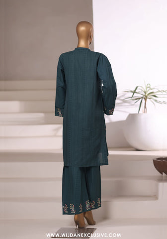 Sadabahar Vybe Stitched Jacquard Embroidered Sets Vol-II Collection - 2025 (GREEN)