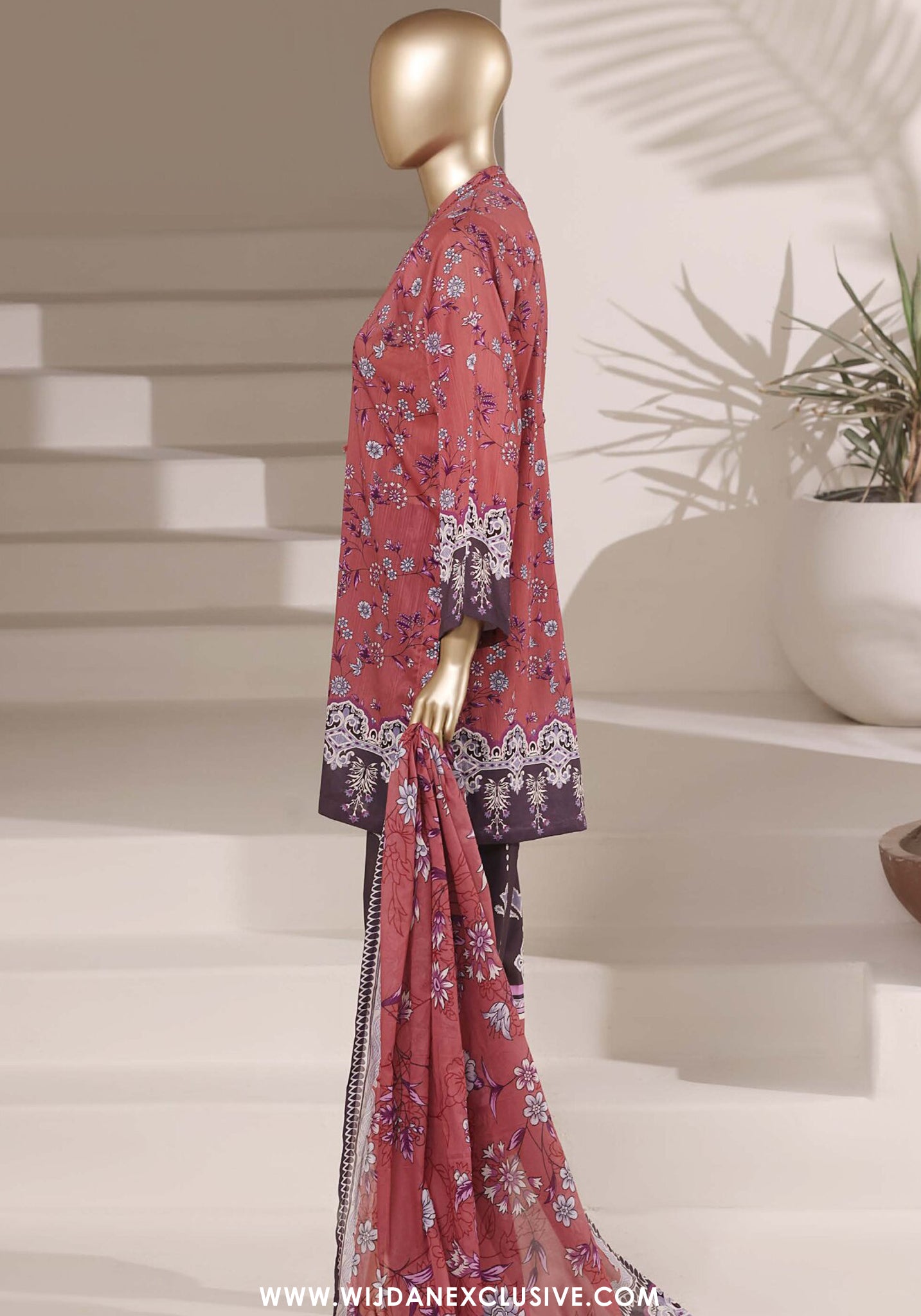 Sadabahar Stitched Printed Lawn Vol-08 Collection – 2026 (D-02)