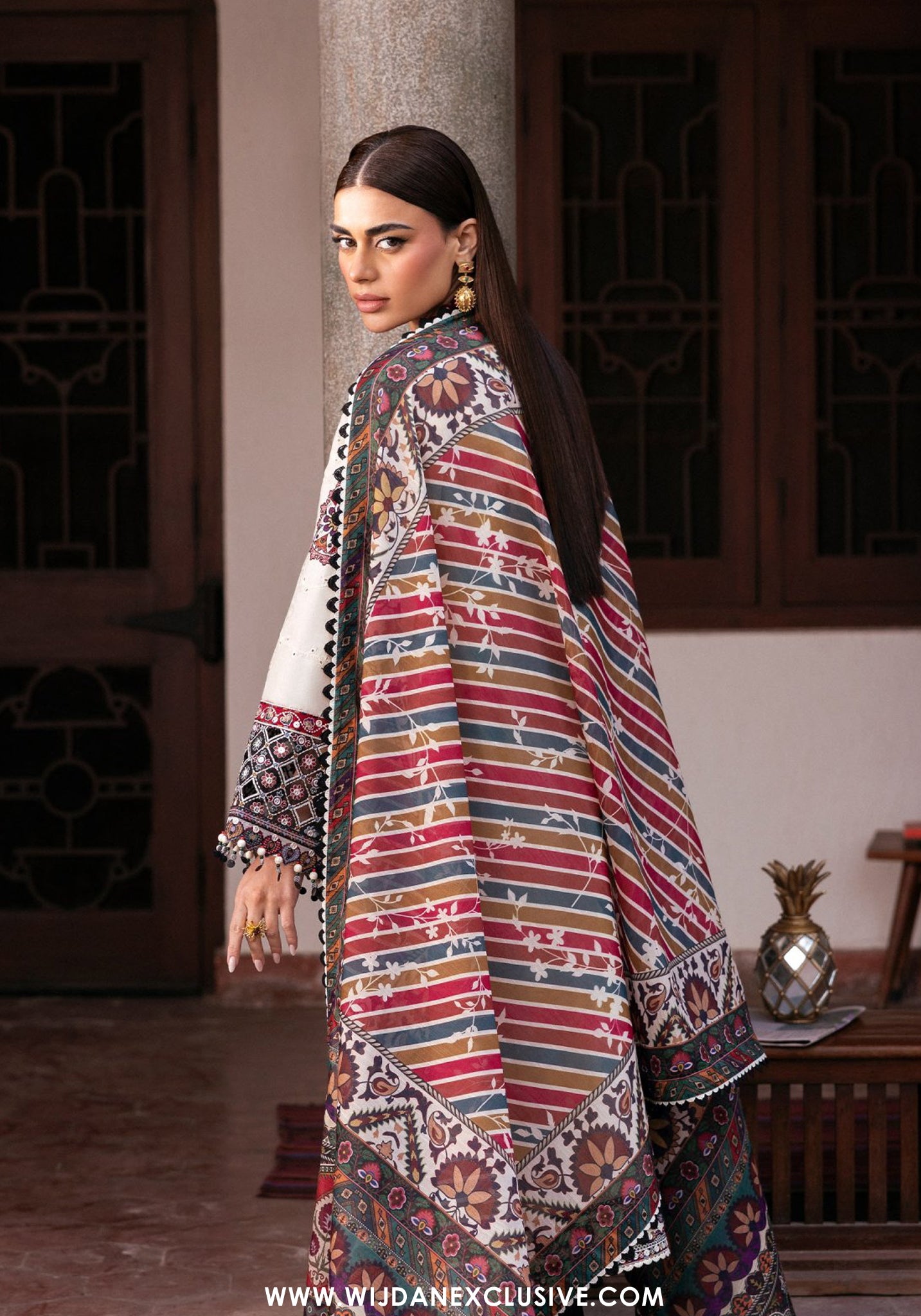 Shahkaar by Jazmin | Unstitched Luxury Eid Lawn S'S - 2026 (D-02)