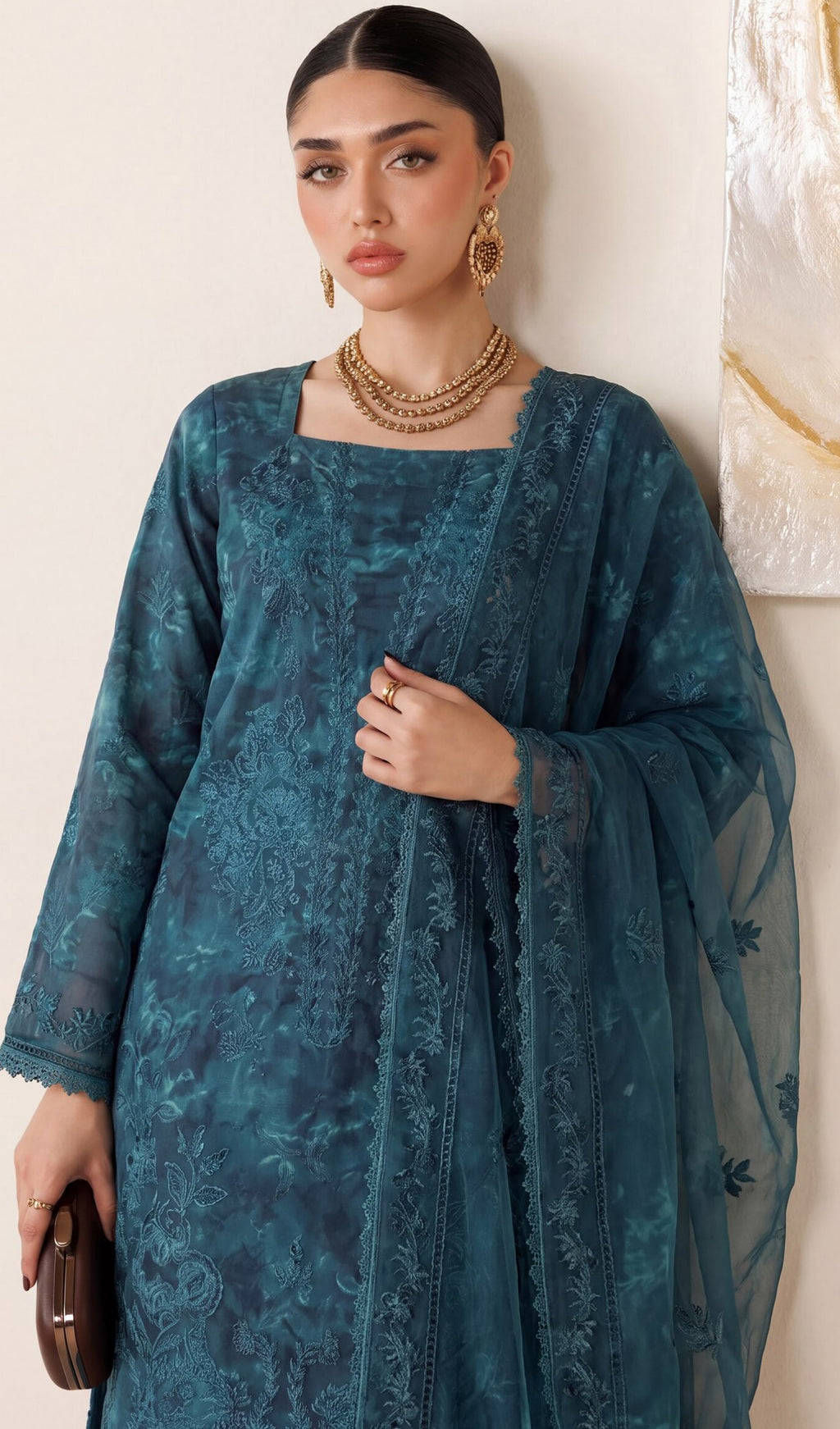 Virsa by Wijdan | Unstitched Embroidered Viscose Collection - 2026 (D-2511)
