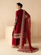 Syleena by Gulaal | Unstitched Embroidered Raw Silk Formal Collection'26 (ROSSELLA)
