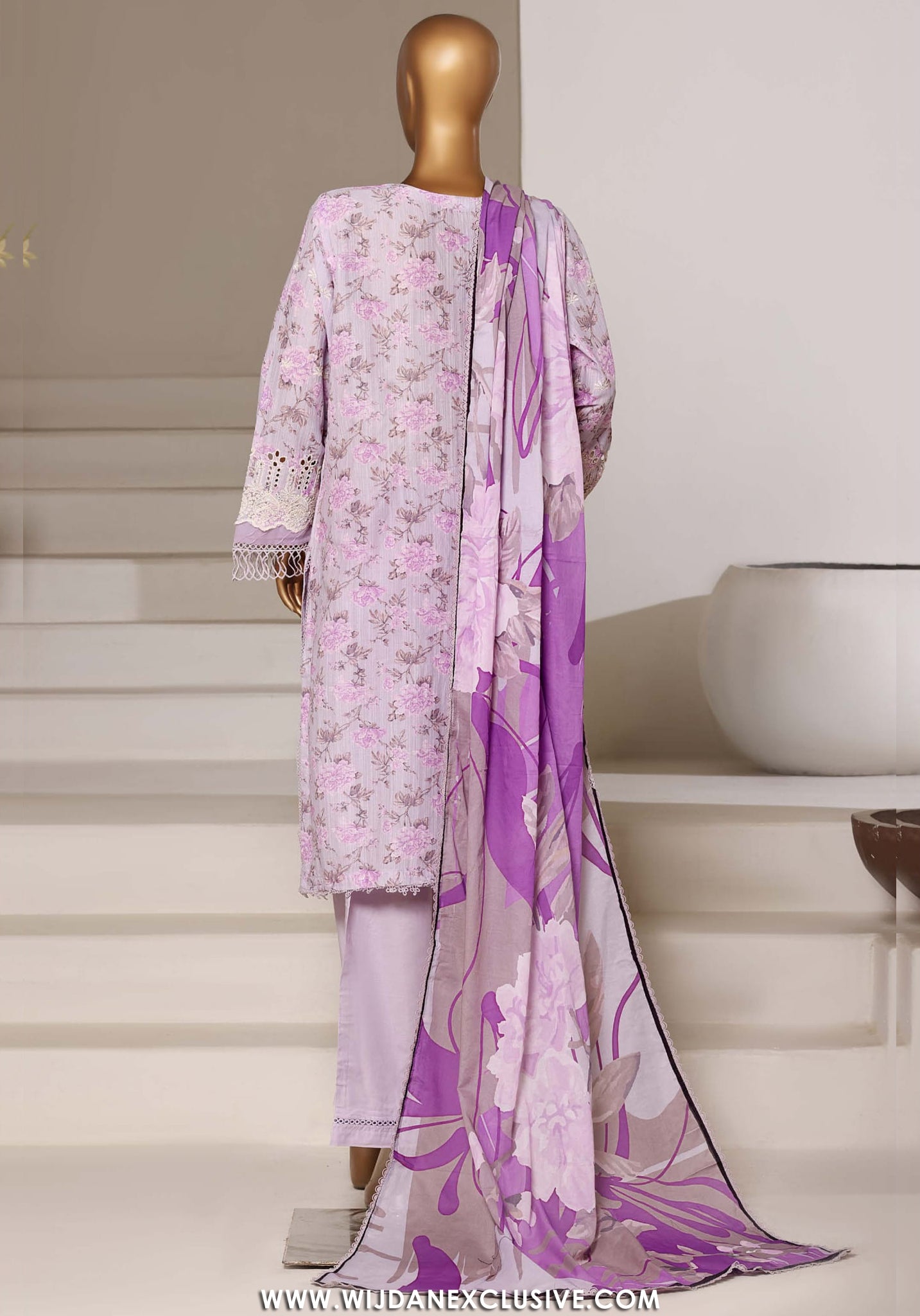 Sadabahar Stitched Laser Fusion Chikankari Vol-I Collection - 2026 SB26LF-02