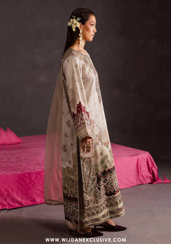 Nureh The Silk Unstitched Collection - 2025 S-27