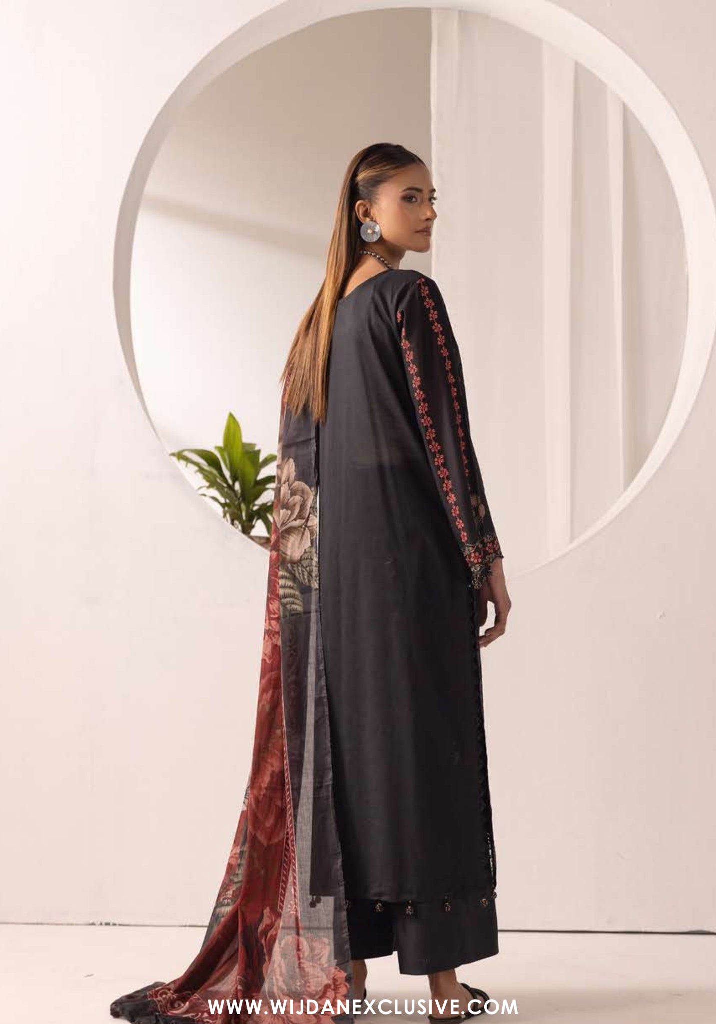 Ibtida by Nur | Unstitched Embroidered Lawn Collection - 2026 (IK-311)