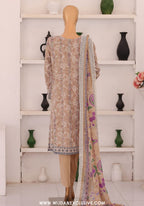 HZ Premium Chikankari Unstitched Printed Embroidered Vol-02 Collection - 2026 (PCE-651)