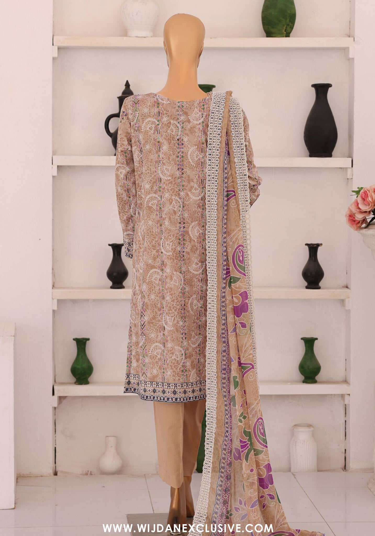 HZ Premium Chikankari Unstitched Printed Embroidered Vol-02 Collection - 2026 (PCE-651)