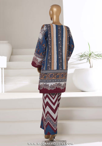 Sadabahar Printed Khaddar 2pc Co-Ord Collection - 2025 D-02