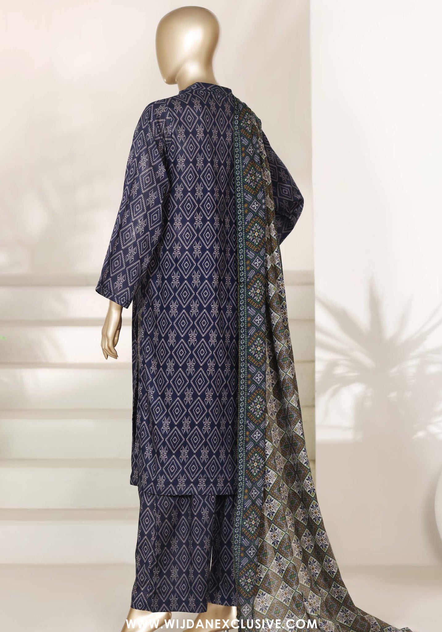 Sadabahar Stitched Printed Lawn Vol-III Collection - 2026 (D-02)
