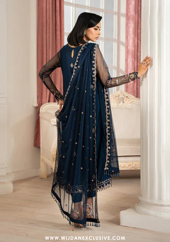 Nafees Unstitched Luxury Formals Collection - 2025 by Zarif ZNAF-02