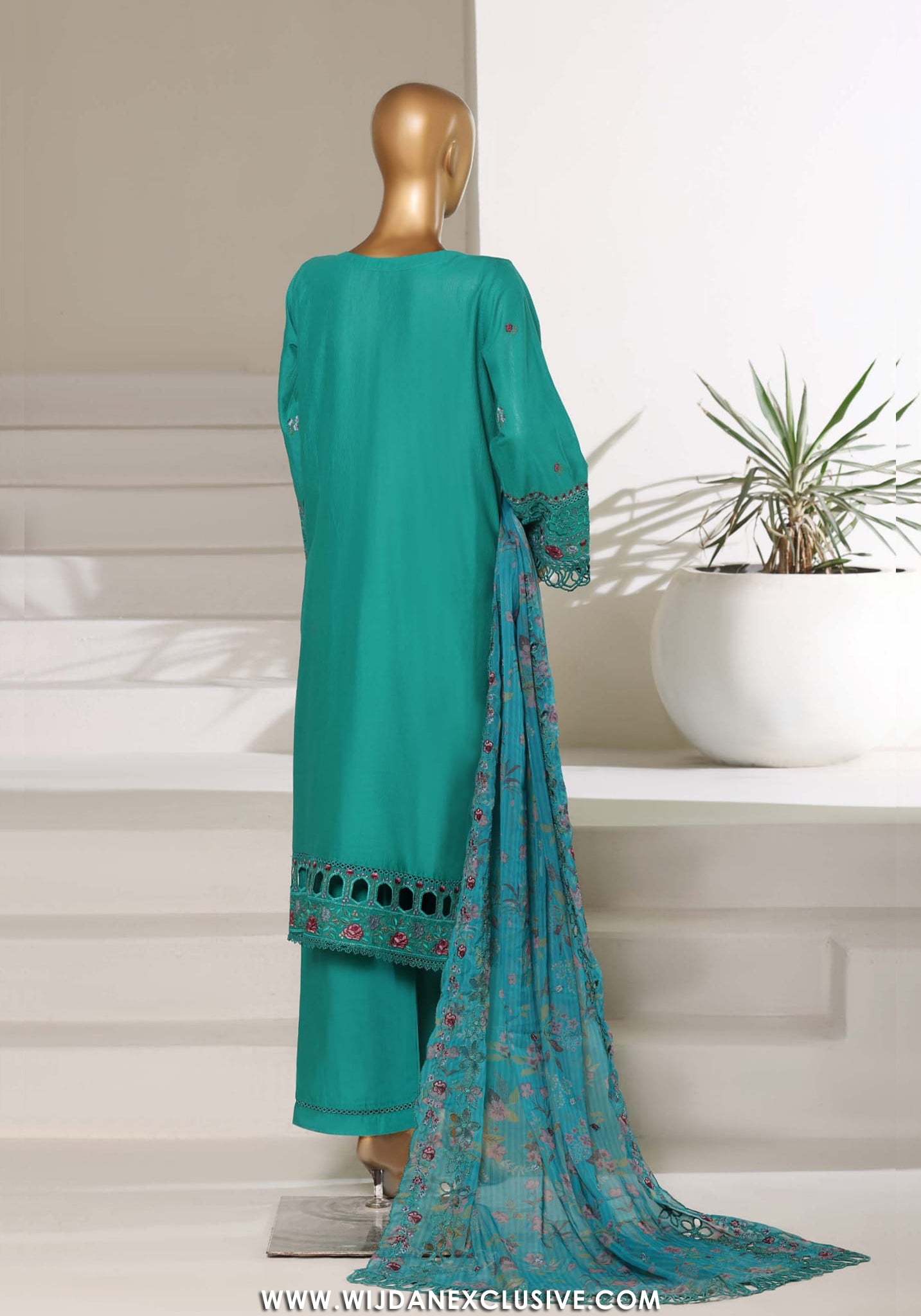 Sadabahar Luxury Stitched Embroidered Festive Vol-01 Collection - 2026 (GREEN)