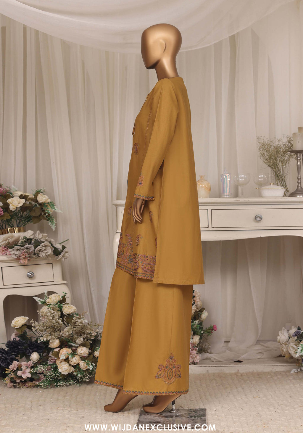 Bold & Slay by HZ Textile | Stitched Embroidered Co-ords Collection – 2026 (D-01)