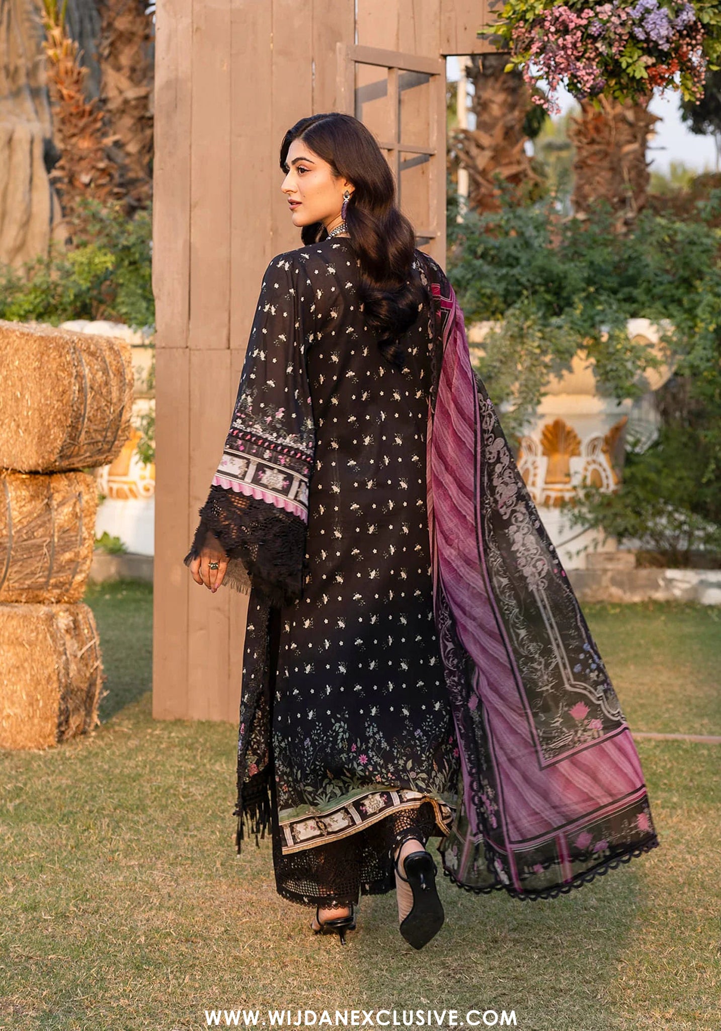 Elaf Chikankari Unstitched Print Collection - 2026 ERC-7A ARZO