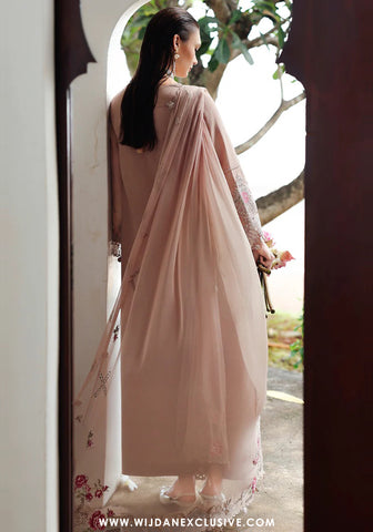 Qline Unstitched Linen Collection - 2025 KL-14 DUSK