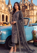 Dhamak by Wijdan | Unstitched Exclusive Formal Bana Dora Embroidered Collection - 2026 (D-02)