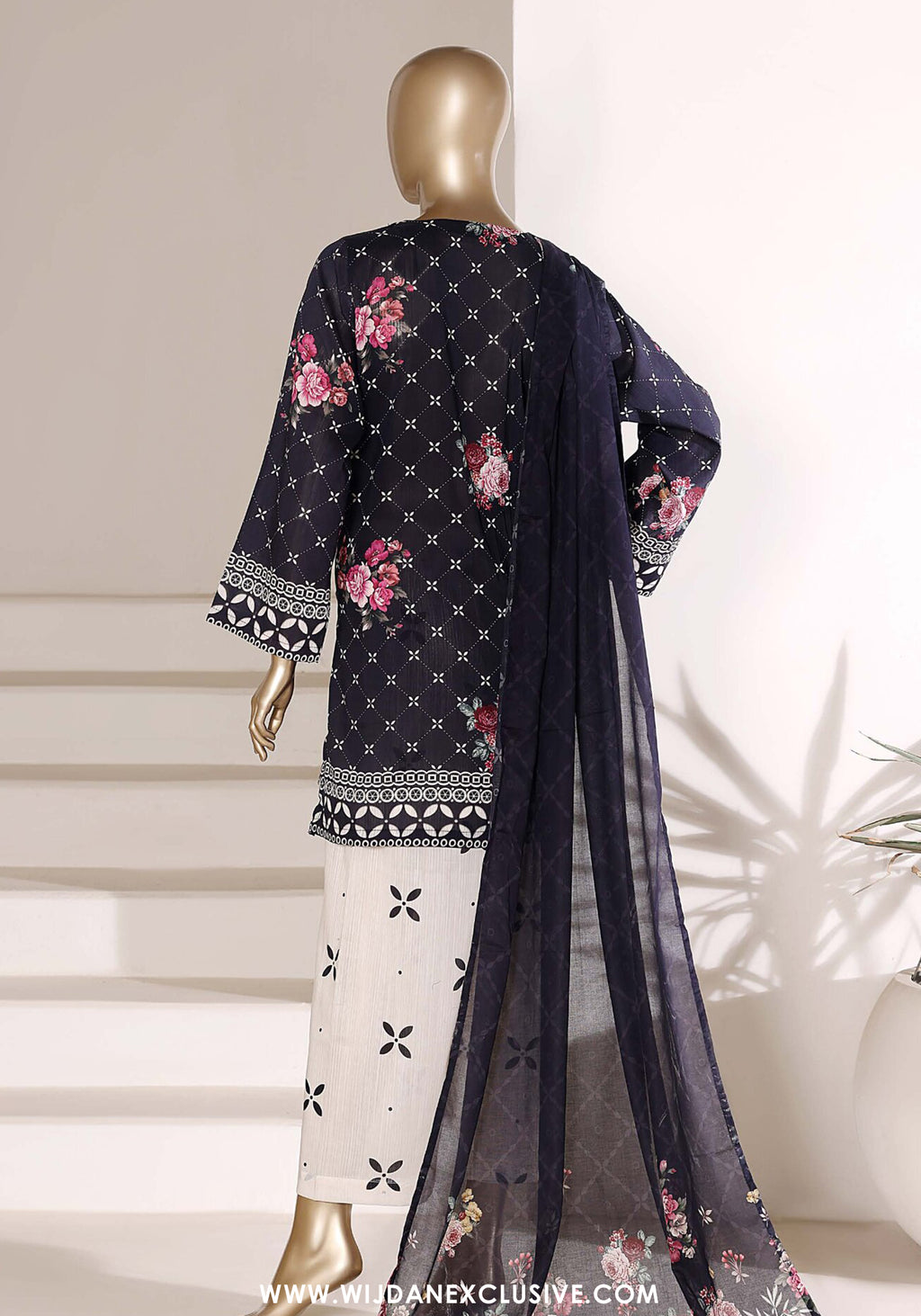 Sadabahar Stitched Printed Lawn Vol-07 Collection - 2026 (D-02)