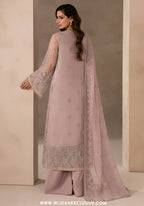 Izhar e Mohabbat by Lamisah | Unstitched Formal Chiffon Collection - 2026 (PINK BLOSSOM)