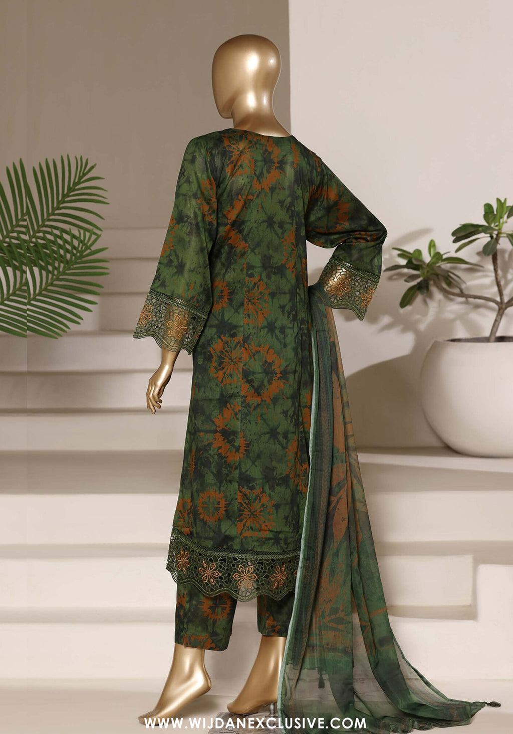 Sadabahar Peplum Stitched Luxury Vol-II Collection - 2026 (D-02)