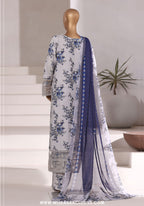 Sadabahar Stitched Festive Embroidered Viscose Collection - 2025 (ICE BLUE)