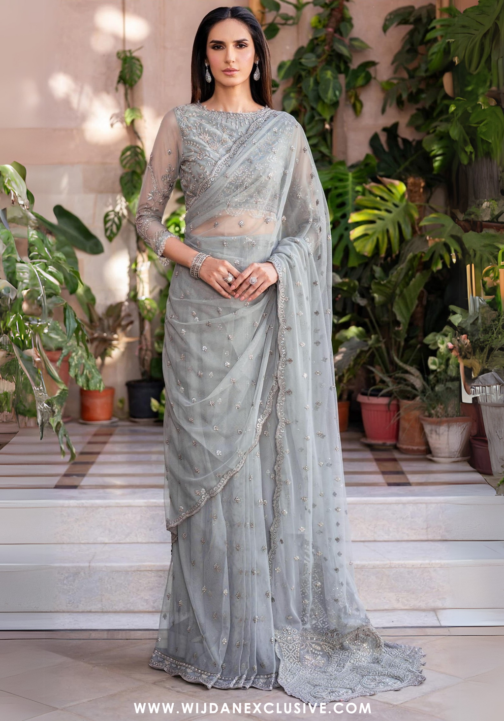 Sahiba Embroidered Net Formals - 2025 by Zarif SBA-04 YASMIN