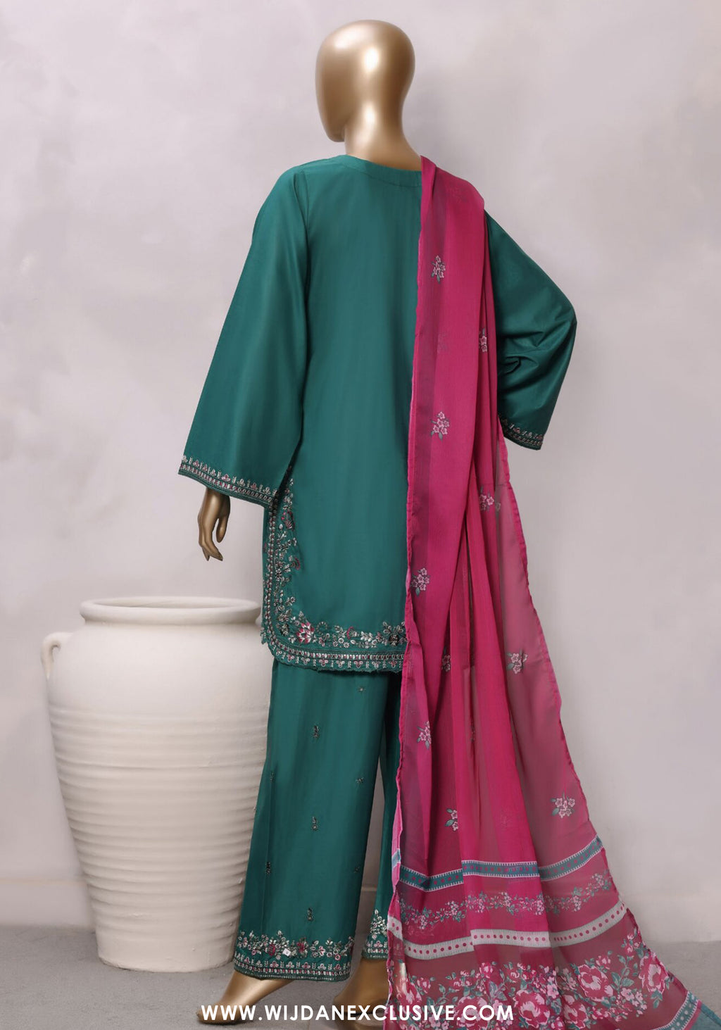 Eclair by Sadabahar | Stitched 3pc Embroidered Lawn Vol-03 Collection - 2026 (D-02)