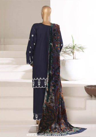 Sadaabahar Stitched Luxury Palachi Shawl Collection 
(D-02)