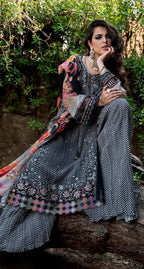 Vasal by Charizma | Unstitched Formal Luxury Chiffon Vol-01 Collection - 2026 (VSL-02)