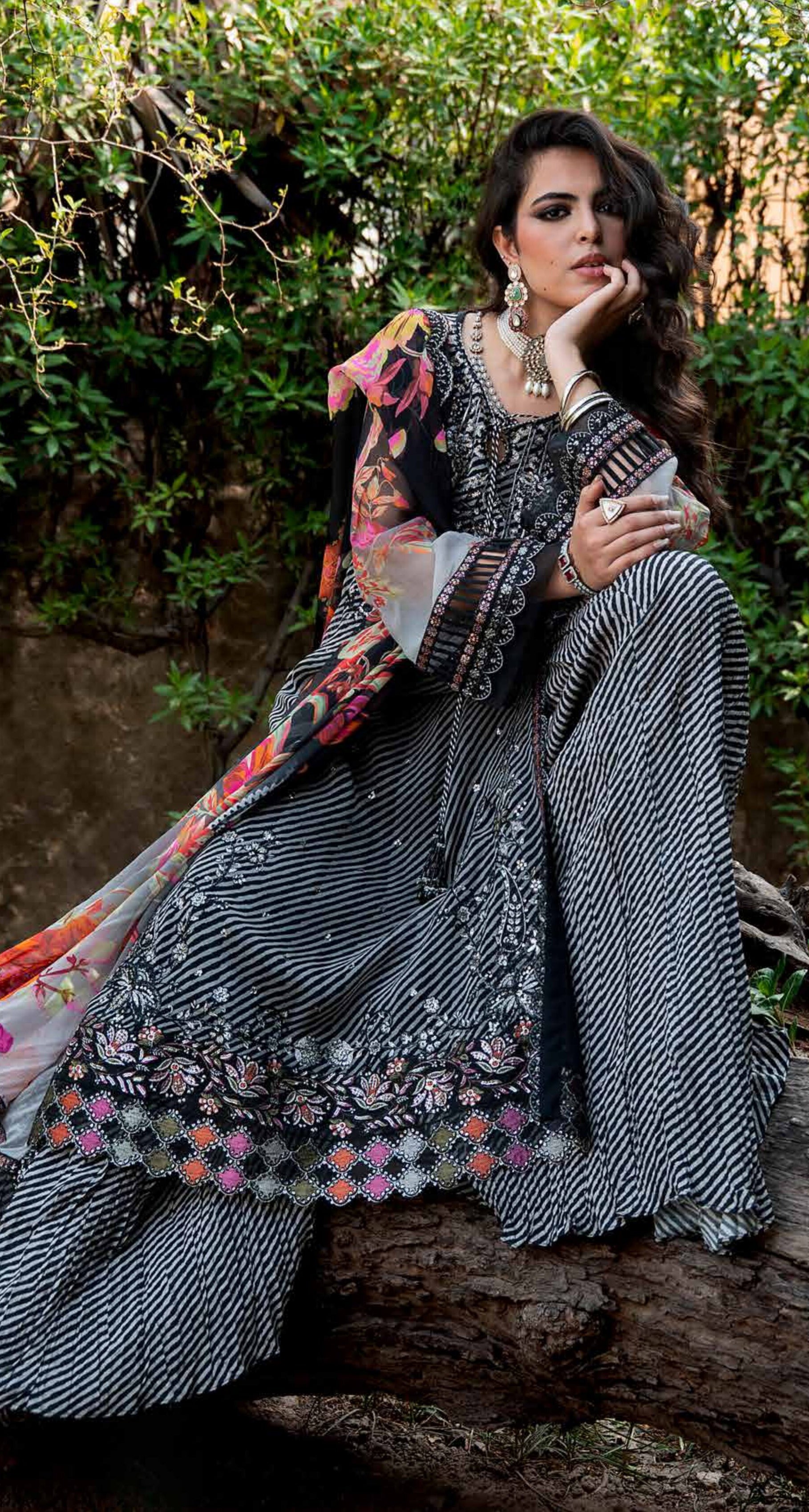 Vasal by Charizma | Unstitched Formal Luxury Chiffon Vol-01 Collection - 2026 (VSL-02)