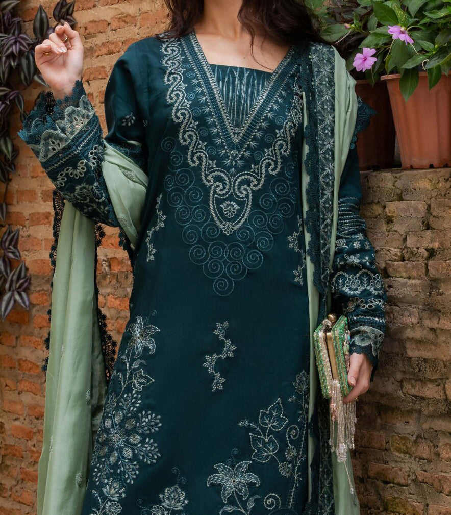 Amani by Marjjan | Unstitched Embroidered Viscose Collection - 2026 (MSV-07/B)