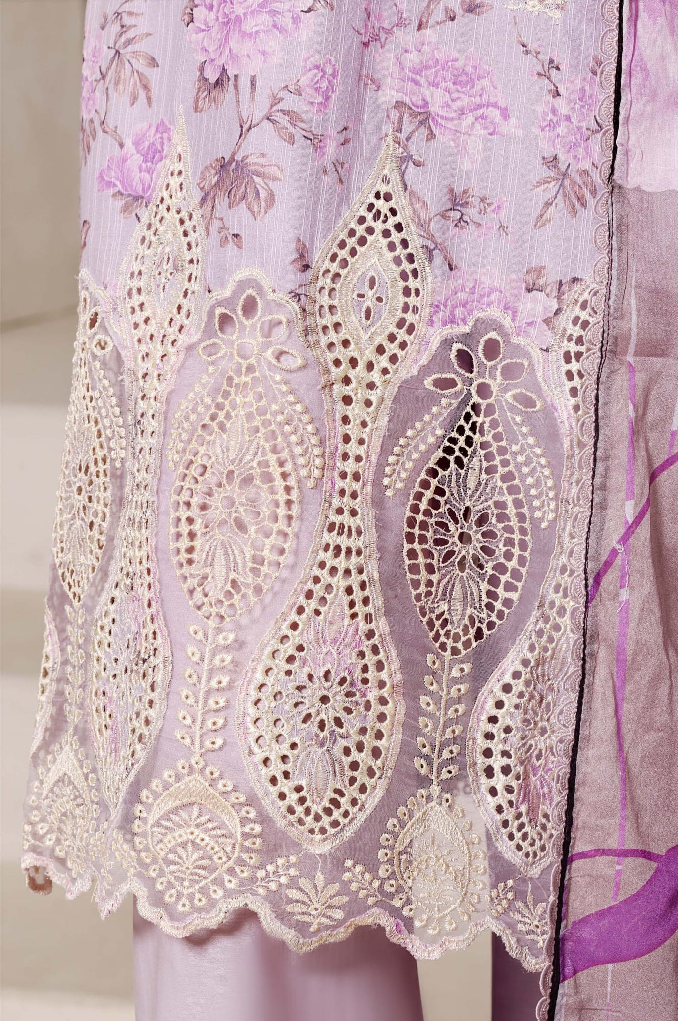 Sadabahar Stitched Laser Fusion Chikankari Vol-I Collection - 2026 SB26LF-02