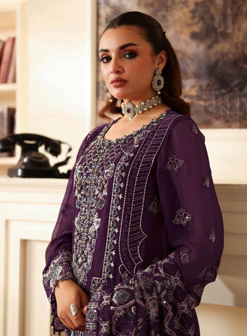 Dastan by Ramsha | Unstitched Luxury Chiffon Formal Vol-IV Collection - 2025 T-406