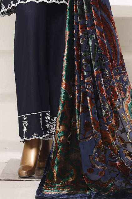 Sadaabahar Stitched Luxury Palachi Shawl Collection 
(D-02)