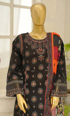 Bin Saeed Stitched Luxury Festive Embroidered Frock 3pc Collection - 2026 (D-02)
