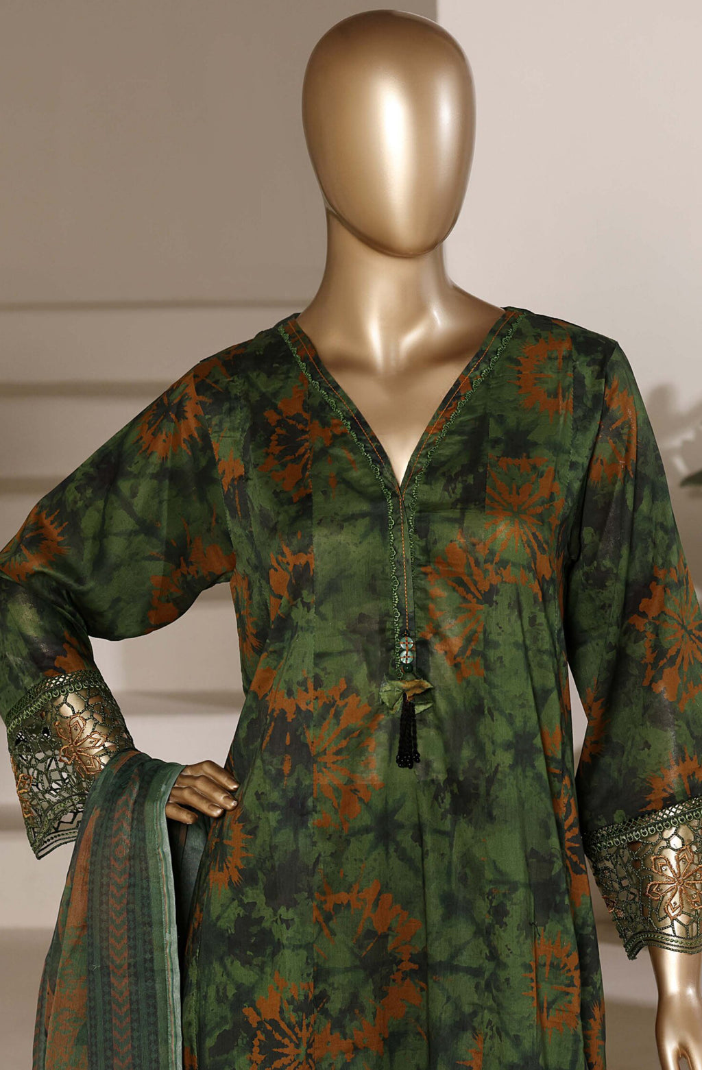 Sadabahar Peplum Stitched Luxury Vol-II Collection - 2026 (D-02)