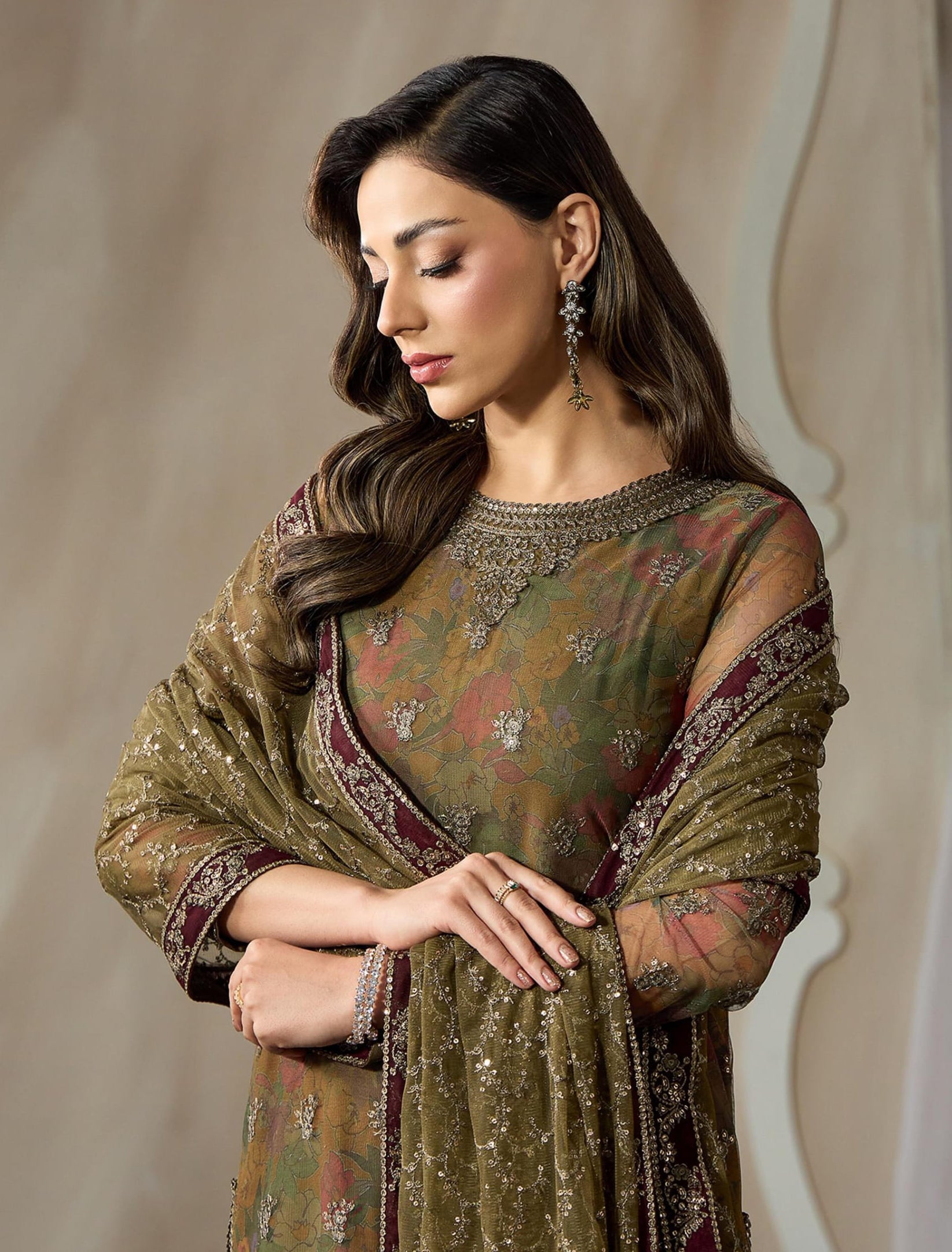 Fasana by Zarif | Unstitched Printed & Embroidered Formals Collection - 2026 ZRF-PE-05 ZAYRAH